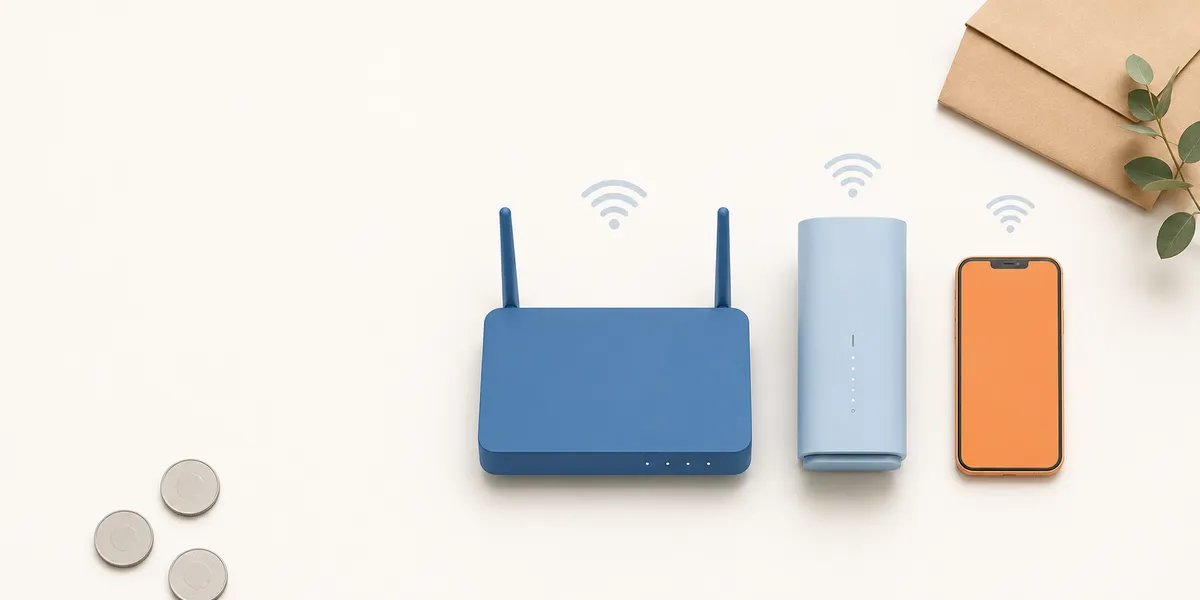 自宅Wi-Fi vs ホームルーター vs スマホテザリング｜一人暮らし会社員の最適解2026